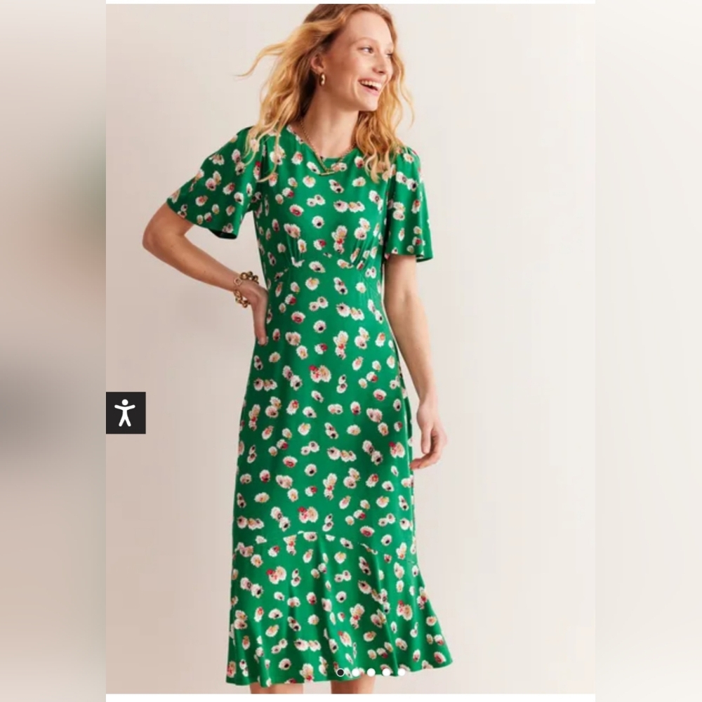 Boden Felicity Jersey Midi Tea Dress NWT